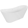 Celia Mexen cada de baie independenta 170 x 75 cm, alba, cu scurgere alba - 52331707500-20