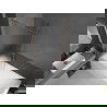 Mexen Next L paravan de cadă 1-canat 90 x 150 cm, dungi, cupru periat - 895-090-000-03-09-65
