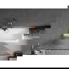 Mexen Next L paravan cadă 1-panou 100 x 150 cm, dungi, cupru periat - 895-100-000-03-09-65