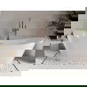 Mexen Celia szabadonálló kád 170 x 75 cm, fehér, csiszolt réz lefolyó - 52331707500-65