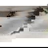 Mexen Celia szabadsstanding fürdőszoba 170 x 75 cm, fehér, fekete lefolyó - 52331707500-70