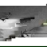 Mexen Next L paravan de cadă 1-canat 90 x 150 cm, dungi, gun gray periat - 895-090-000-03-09-66