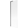 Mexen Next L paravan cadă de baie 1-canat 60 x 150 cm, dungi, negru - 895-060-000-03-09-70
