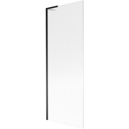 Mexen Next L paravan de baie cu 1 panou 70 x 150 cm, dungi, negru - 895-070-000-03-09-70