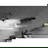 Mexen Next L paravan de baie 1-pleoapă 80 x 150 cm, dungi, negru - 895-080-000-03-09-70