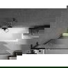 Mexen Next L paravan de baie 1-panou 100 x 150 cm, dungi, negru - 895-100-000-03-09-70
