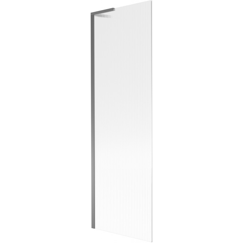 Mexen Next L paravan de baie cu 1 panou 60 x 150 cm, dungi, gun metal - 895-060-000-03-09-95