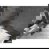 Paravan cadă Mexen Next L cu 1 canat 90 x 150 cm, dungi, gun metal - 895-090-000-03-09-95