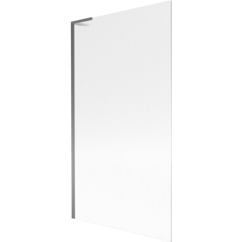 Paravan cadă Mexen Next L cu 1 canat 100 x 150 cm, dungi, gun metal - 895-100-000-03-09-95