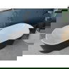 Mexen Luna szabadon álló kád 170 x 80 cm, fehér/fekete, gun gray kefélt leeresztés - 52031708075-66