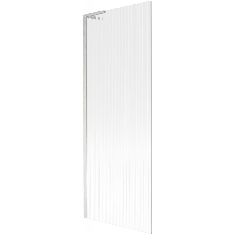 Mexen Next L paravan de baie cu 1 canat 70 x 150 cm, dungi, nichel periat - 895-070-000-03-09-97
