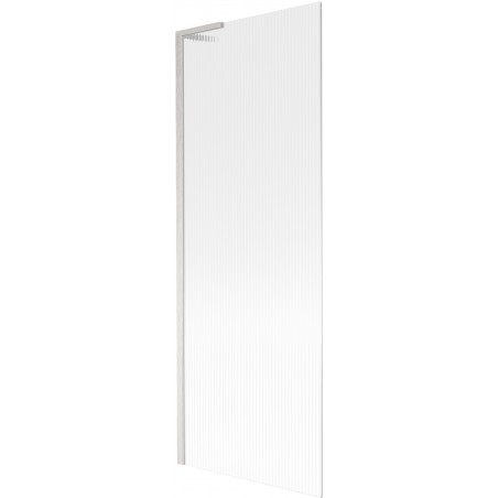Mexen Next L panou de cadă cu un canat 70 x 150 cm, dungi, nichel periat - 895-070-000-03-09-97