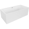 Mexen Nita cada 170 x 80 cm, alb, evacuare crom - 52091708000-01