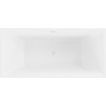 Mexen Nita cadă freestanding 170 x 80 cm, alb, suprafață albă - 52091708000-20