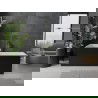 Mexen Nita szabadon álló kád 170 x 80 cm, fehér/fekete, kefélt arany átfolyó - 52091708075-55