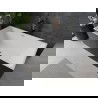 Cada Nita cadă independentă 170 x 80 cm, alb/negru, overflow din cupru periat - 52091708075-65