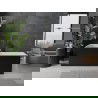 Cada Nita cadă independentă 170 x 80 cm, alb/negru, overflow din cupru periat - 52091708075-65