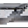 Cada Lita cada freestanding 170 x 75 cm, alb, overflow auriu - 52121707500-50