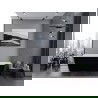 Mexen Lita cadă liberă 170 x 75 cm, alb/negru, înfundare albă - 52121707575-20