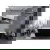 Mexen Lita szabadon álló kád 170 x 75 cm, fehér/fekete, arany kefe - 52121707575-55