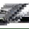 Mexen Lita szabadon álló kád 170 x 75 cm, fehér/fekete, gun metal lefolyó - 52121707575-95
