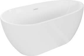 Cada Eos cadă freestanding 150 x 75 cm, alb, sistem de scurgere alb - 52471507500-20