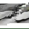 Mexen Eos szabadon álló kád 170 x 75 cm, fehér/fekete, brushed nickel lefolyó - 52471707575-97