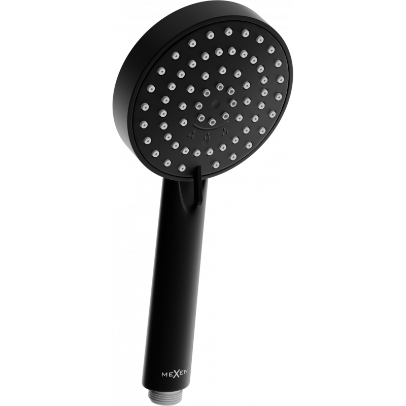 Mexen R-75 mâner de duș 3-funcțional, negru - 79575-70
