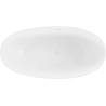 Mexen Bilbao cadă freestanding 180 x 90 cm, alb, overflow alb - 51311809000-20