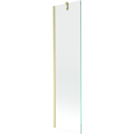 Paravan cadă Mexen Next, 1 panou, 50 x 150 cm, transparent, auriu periat - 895-050-000-00-00-55