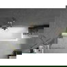 Mexen Next paravan de cadă cu 1 canat 60 x 150 cm, transparent, auriu periat - 895-060-000-00-00-55