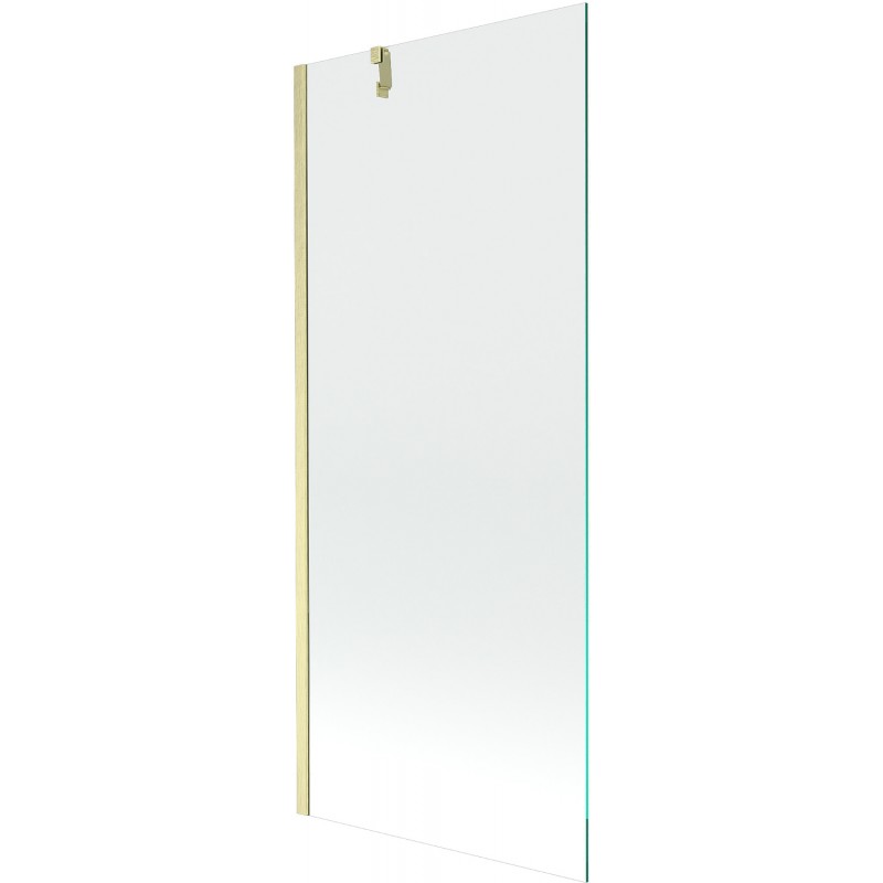 Mexen Next paravan cadă 1-canat 80 x 150 cm, transparent, auriu periat - 895-080-000-00-00-55