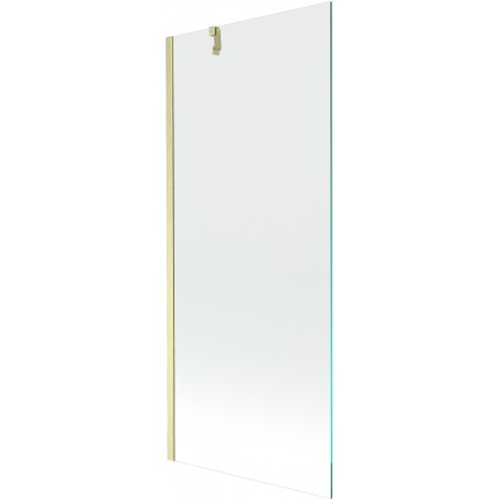 Mexen Next paravan cadă 1-canat 80 x 150 cm, transparent, auriu periat - 895-080-000-00-00-55
