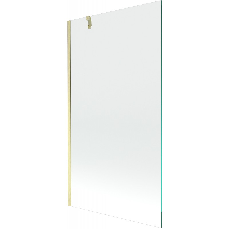 Mexen Next paravan de baie cu 1 panou 100 x 150 cm, transparent, auriu periat - 895-100-000-00-00-55