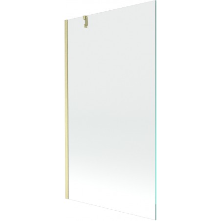 Mexen Next paravan de baie cu 1 panou 100 x 150 cm, transparent, auriu periat - 895-100-000-00-00-55
