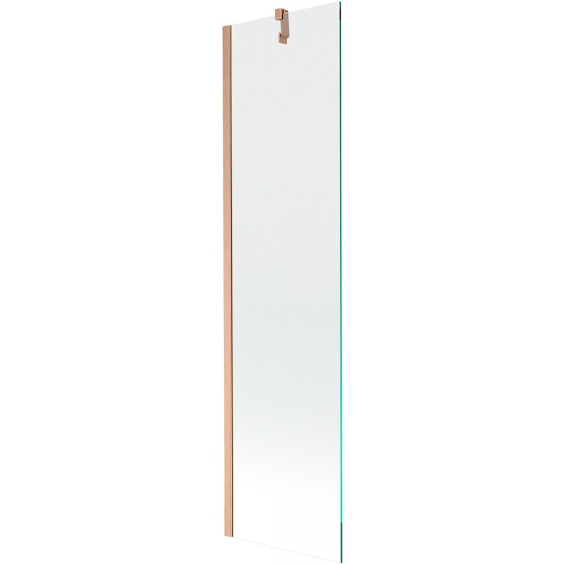Mexen Next paravan de baie 1-canat 50 x 150 cm, transparent, cupru periat - 895-050-000-00-00-65