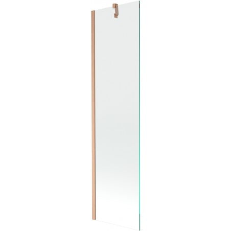 Mexen Next paravan de baie 1-panou 50 x 150 cm, transparent, cupru periat - 895-050-000-00-00-65