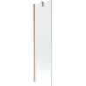 Mexen Next paravan de baie 1-canat 50 x 150 cm, transparent, cupru periat - 895-050-000-00-00-65