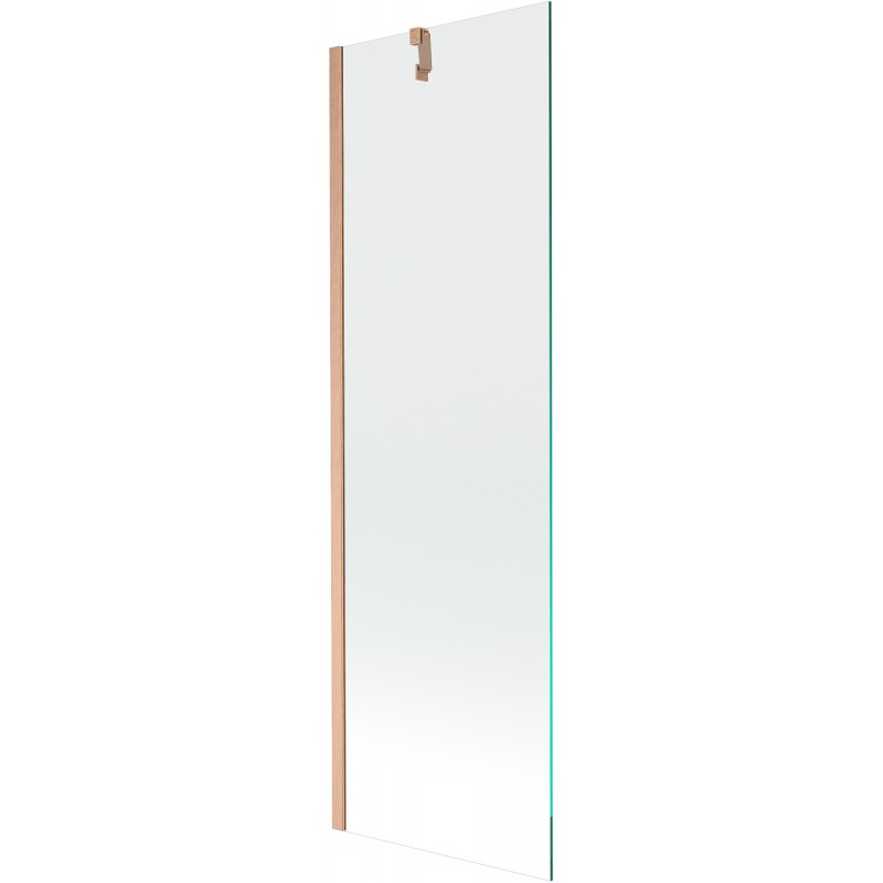 Mexen Next paravan cadă 1-canat 60 x 150 cm, transparent, cupru periat - 895-060-000-00-00-65