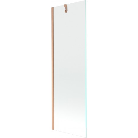 Mexen Next paravan cadă 1-canat 60 x 150 cm, transparent, cupru periat - 895-060-000-00-00-65