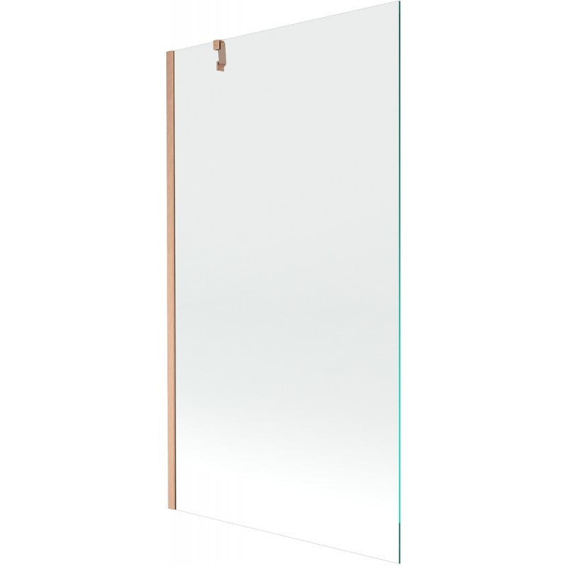 Mexen Next paravan de baie cu un panou 100 x 150 cm, transparent, cupru periat - 895-100-000-00-00-65