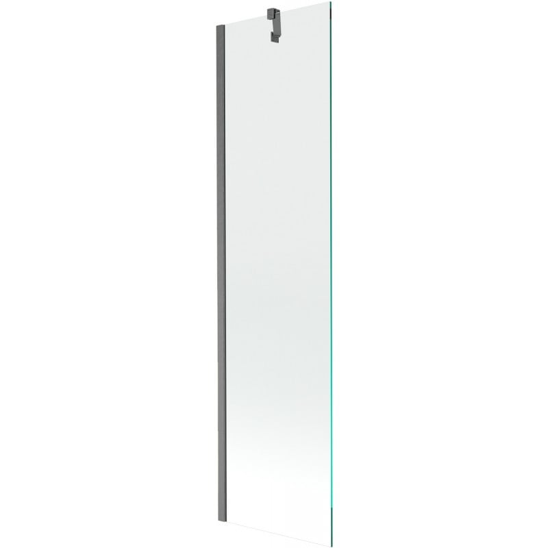 Mexen Next paravan de baie cu 1 aripă 50 x 150 cm, transparent, gri pistol periat - 895-050-000-00-00-66