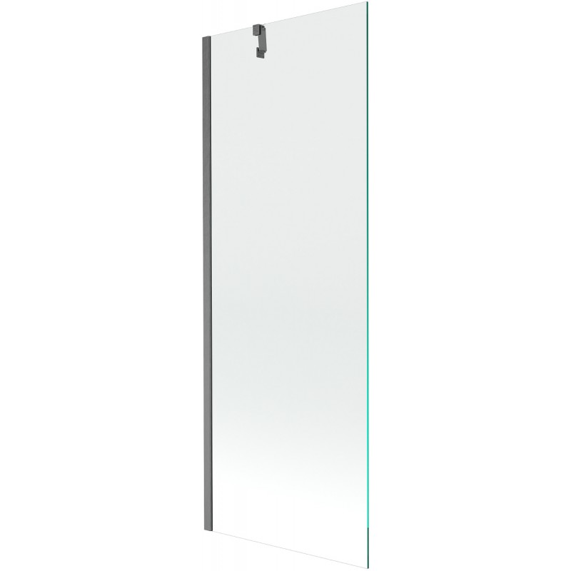 Mexen Next paravan cadă 1-panou 70 x 150 cm, transparent, gri închis periat - 895-070-000-00-00-66