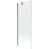 Mexen Next paravan de cadă cu 1 canat 70 x 150 cm, transparent, gri armat periat - 895-070-000-00-00-66