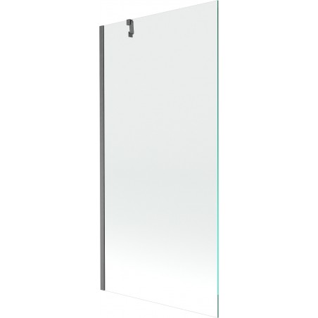 Mexen Next paravan de cadă 1-foaie 90 x 150 cm, transparent, gri pistol periat - 895-090-000-00-00-66