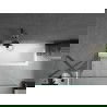 Paravan de cadă Mexen Next 1-panou 100 x 150 cm, transparent, gri armă periat - 895-100-000-00-00-66