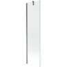 Mexen Next paravan cadă 1-panou 50 x 150 cm, transparent, gun metal - 895-050-000-00-00-95