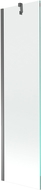 Mexen Next paravan cadă 1-foaie 50 x 150 cm, transparent, metal armat - 895-050-000-00-00-95