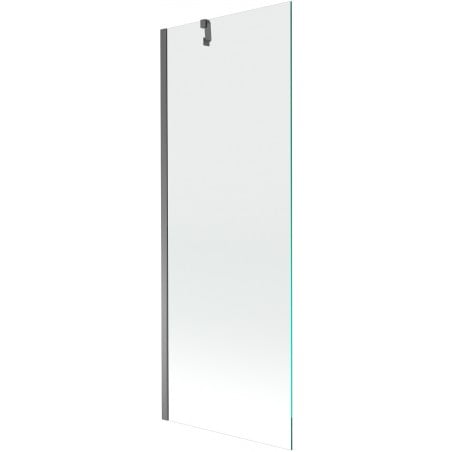 Mexen Next egy darabos kádparaván 70 x 150 cm, átlátszó, gunmetal - 895-070-000-00-00-95
