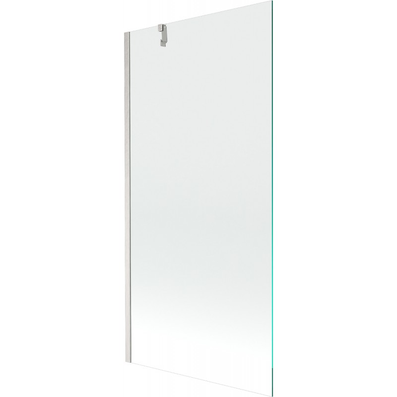 Mexen Next fürdőkád paraván 1-szárnyú 90 x 150 cm, átlátszó, csiszolt nikkel - 895-090-000-00-00-97